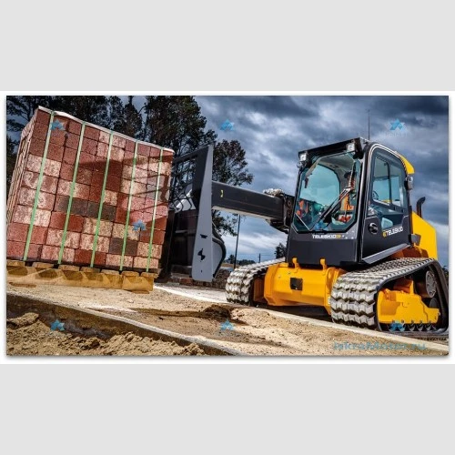 Компания JCB представила новый погрузчик TELESKID с телескопической стрелой